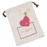 Porte-clés Coeur Elie Beaumont - Rose Baie
