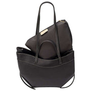 Sac Cabas Elie Beaumont Origami - Noir