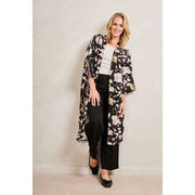 Elie Beaumont Serendipity Langer Kimono – Black Meadow