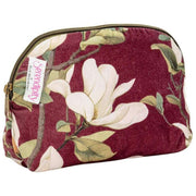 Elie Beaumont Serendipity Velvet Cosmetisch Etui - Burgundy Magnolia