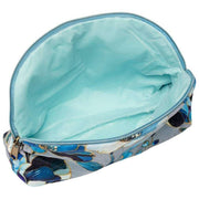 Elie Beaumont Serendipity Velvet Cosmetic Pouch - Silver Orchid