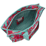 Elie Beaumont Serendipity fluwelen draagtas - Koraal Lily Roze