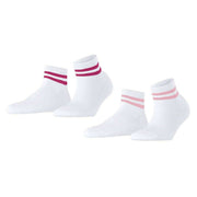 Esprit Active Tennis 2-Pack Sneaker Socks - White-Mix