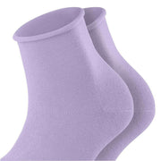 Esprit Basic Pure 2 Pack Short Socks - Lupine Purple