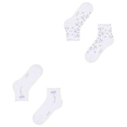 Esprit Blossom 2 Pack Socks - White