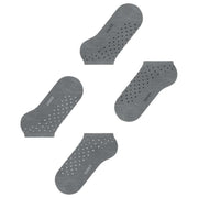 Esprit Fine Dot 2 Pack Sneaker Socks - Light Grey