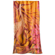 powder-oriental-crane-cotton-linen-scarf---orange-34449336
