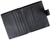 Dents Aire Bifold-Kartenhalter-Geldbörse – Schwarz