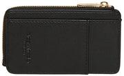 Alice Wheeler London Bath Coin Card Holder - Black/Leopard