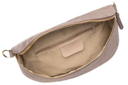 Elie Beaumont Suede Grote Sling Bag - Mink Beige