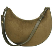 Alice-Wheeler-London-Kensington-Umhängetasche---oliv-suede-35944504