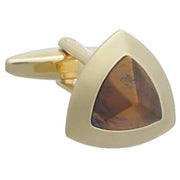 david-van-hagen-tiger-eye-angular-shaped-cufflinks---browngold-34498414