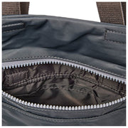 Roka Stratford kleine crossbodytas van gerecycleerd nylon - Beluga grijs