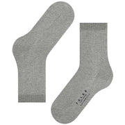 Falke Cosy Wool Socks - Light Heather Grey