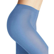 Falke Cotton Touch Tights - Arctic Blue