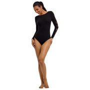 Falke Daily Bateau Brief Bodysuit - Black