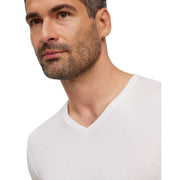 Falke Daily Climate Control V-Neck T-Shirt - White