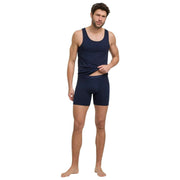 Falke Daily Comfort 2er-Pack Boxershorts mit langen Beinen – Mitternachtsmarine