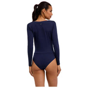 Falke Daily Drape Brief Body - Bleu Espace