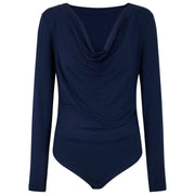 Falke Daily Drape Brief Body - Bleu Espace