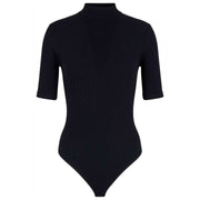 Falke Daily Graphic Lines String Body - Noir