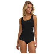 Falke Tägliches nahtloses Trägershirt – Schwarz