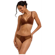 Falke Delicate Touch High Apex BH - Hertenbruin