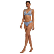 Falke Delicate Touch Tanga – Blauer Stahl