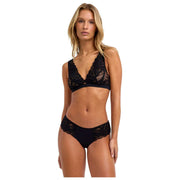 Falke Delicate Touch Driehoekbralette - Zwart