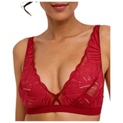 Falke Delicate Touch Triangle Bralette - Ventimiglia Red
