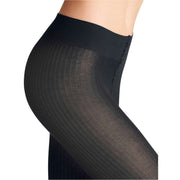 Falke Family Rib Tights - Dark Navy