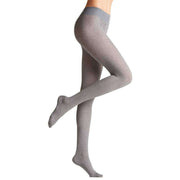 Falke Family Rib Tights - Light Grey Mel