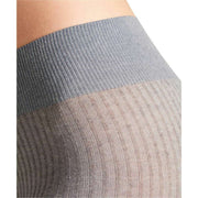 Falke Family Rib Tights - Light Grey Mel