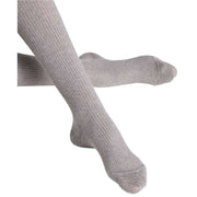 Falke Family Rib Tights - Light Grey Mel