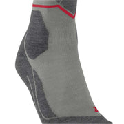 Falke SK4 Advanced Compression Light Skiing Knee-High Socks - Light Grey