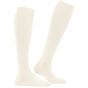 Falke Softmerino Knee High Socks - Off White