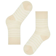 Falke Sunset Stripe Socks - Creme Beige