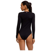 Falke Timeless Cotton Crew Brief Body - Noir