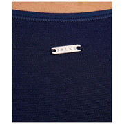 Falke Timeless Cotton Crew Brief Body - Bleu Espace