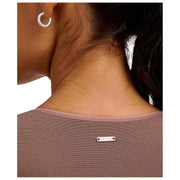 Falke Timeless Cotton Crew String Body - Milkshake Marron