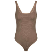 Falke Timeless Cotton Tank String Body - Milkshake Marron