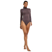 Falke Timeless Cotton Turtle-neck String Body - Gris Fer