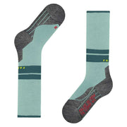 Falke TK Compression W2 Energy Trekking Knee-High Socks - Mint Blue