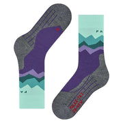 Falke TK2 Crest Explore Trekking Socks - Amethyst Purple