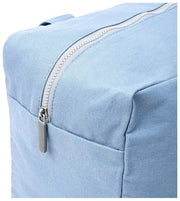 Roka Sloane Mittelgroße Baumwoll-Canvas-Einkaufstasche – Luftfahrtblau