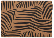 Hindbag Ava Kleine 13-Zoll-Laptoptasche – Zimt-Zebra-Braun