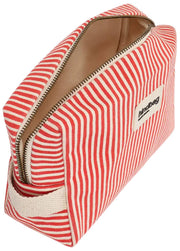 Trousse de Toilette Hindbag Leon - Rayures Rouges
