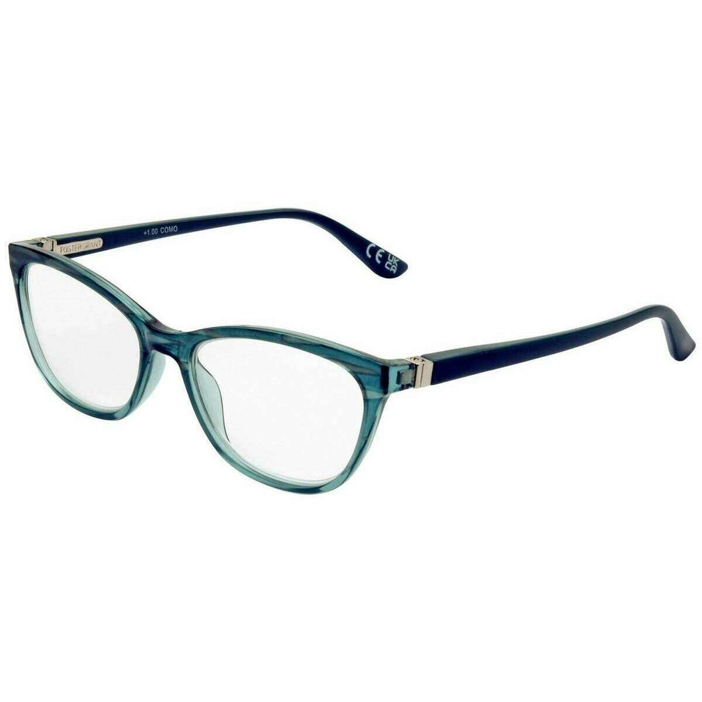 Foster Grant Como Reading Glasses Teal Blue Gradient