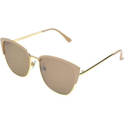 Foster Grant Small Angled Square Sunglasses - Gold