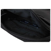 Fred Perry Crinkle Nylon Kleine Zijtas - Zwart